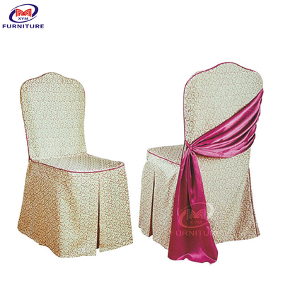 Hotel Banquet Dining Chair Cloth Elastic Cover And Sashes Wedding Decoration