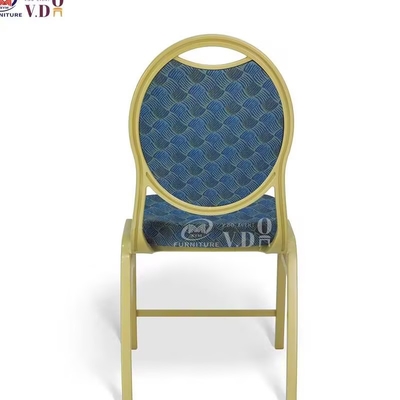 Rocking Back Hotel Banquet Chair High Density Sponge Comfortable For Weddings