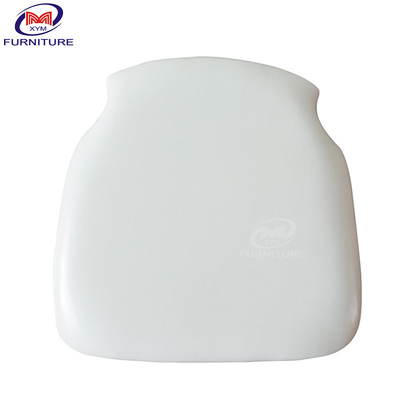 Removable Metal Chiavari Chair Pads PU Leather Cushion For Wedding